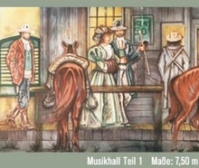 Musikhall Kulisse, Western, Amerika, USA