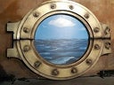 Bullauge - Maritime Dekoration - Schiffs Fenster