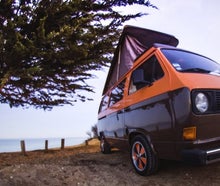 Vermietung Volkswagen Combi T3 Transporter luftgekühlt 2,0 l 6 Plätze 5 Schlafplätze Île d'Oléron