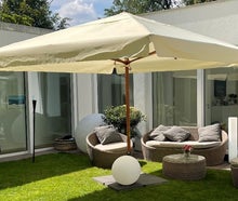 Marktschirm Sonnenschirm 3,5 x 3,5 m inkl. Standfuß