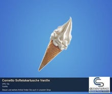 Cornetto Softeiskartusche Vanille (VPE je 15 Stück) Softeis Eis Cornetto