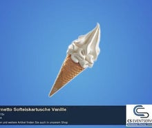 Cornetto Softeiskartusche Vanille (VPE je 15 Stück) Softeis Eis Cornetto