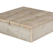 Ecktisch niedrig Wood - Holzmöbel