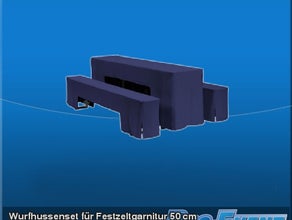 Wurfhussenset für Festzeltgarnitur 50 cm