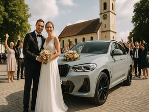 Hochzeitsauto & Sportwagen Mieten BMW X4 (M-Paket) - Auto mieten Hochzeit