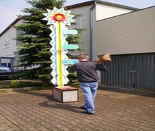 Hau den Lukas mit Kirmesbeleuchtung