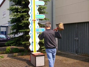 Hau den Lukas mit Kirmesbeleuchtung