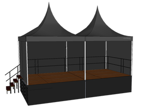 Bühne 6 x 4 m