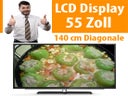 55" LCD Full HD Display Flachbildschirm Fernseher TV Monitor 1.920 x 1.080