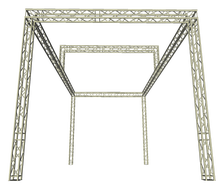 Traversenstand 6 x 9,5 m mit 1m Aufbau mieten