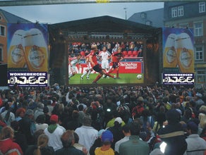 Professionelle LED-Videowand / LED-Screen bis 60m² / nur 10mm Pixelabstand