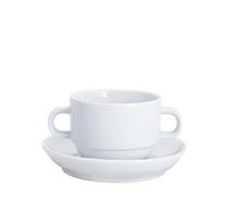Tasse - Suppentasse mit Untertasse, 0,25l - Kahla - Serie System Plus- inkl. Reinigung
