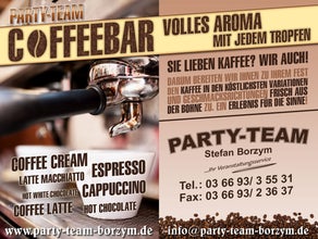 mobile Kaffeebar mit dem gewissen Pfiff