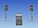 RCF Komplettsystem Aktiv inkl. CD Einspielrack und Sub