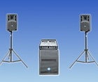 RCF Komplettsystem Aktiv inkl. CD Einspielrack und Sub