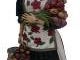 Niederländerin Figur, Blumenmädchen, Blumen, Tulpen