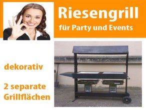 Riesengrill für Party und Event