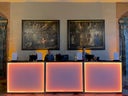 Bar Theke mit Beleuchtung