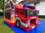 Hüpfburg Feuerwehr mit Rutsche mieten - Galerie - Bild 2