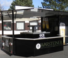 Warsteiner Achteck Bierwagen - Schankwagen mit Kühlzelle, 2-ltg.