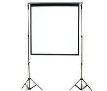 Elektr. Leinwand 3,50 m mieten – Projektionsleinwand, Beamerleinwand, Videoleinwand