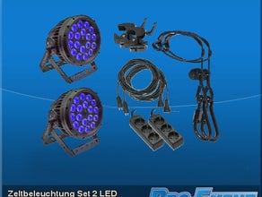 Zeltbeleuchtung Set 2 LED