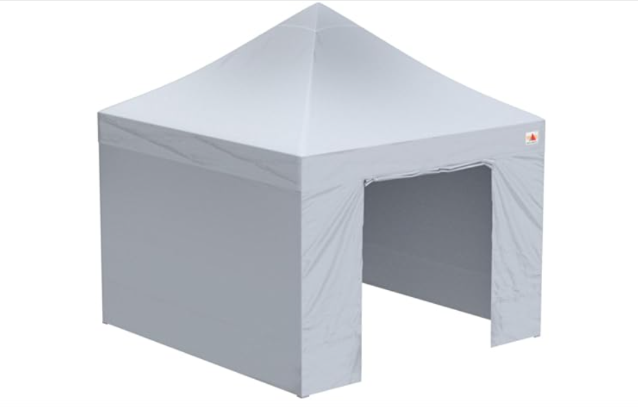 Partyzelt 2,5x2,5 M Gartenpavillon Wasserdicht - Mit 4 Mesh-Seitenwänden, Grün, Für Hochzeit & Grillen