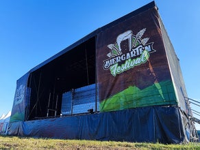 Mobile Show - Bühne 140m² - "Smart Stage" für Events, Festivals, Konzerte