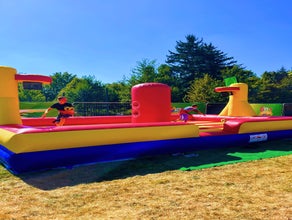 Bungee Basketball - Basketball- Bungeerun 8x6m - Teamevent Spaß