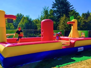 Bungee Basketball - Basketball- Bungeerun 8x6m - Teamevent Spaß