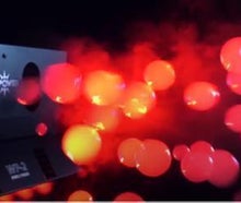 Seifenblasen Nebelmaschine DJ Power WP-2 Pro - mit LED Beleuchtung Seifenblasen - Nebel - Dunst Effektmaschine