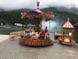 mobile Zaunanlage, Zaun, mit Handlauf, Absperrgitter, Absperrung, Personenleitsystem, Nostalgiezaun, Modell "Königssee" - Galerie - Bild 4