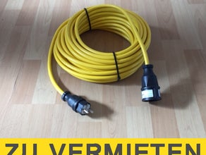 Verlängerungskabel 230V 2,5 mm² Länge 20 Meter