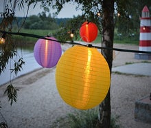 Lampions bunt