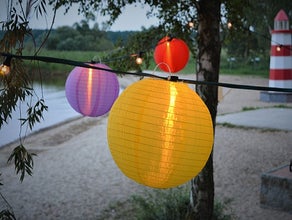 Lampions bunt