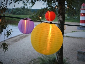 Lampions bunt