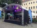 6x4m Bühne mit Prolyte Rundbogendach