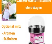 Zuckerwattemaschine Zuckerwatte für Ihre Party