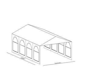 Partyzelt 5 x 8 m (Festzelt)