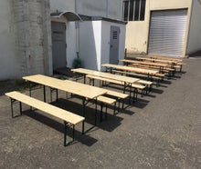 Bierzeltgarnituren, Festzeltgarnituren, Bierbänke, Tische, Partymöbel