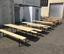 Bierzeltgarnituren, Festzeltgarnituren, Bierbänke, Tische, Partymöbel