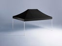 Pavillon Mastertent 6 x 4 m schwarz mit Gewichten, und Seitenwänden - Galerie - Bild 1