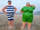 Badefiguren 1900,2,5m, Sommer, Strand, Sommerdekoration