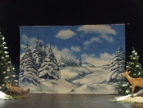 Weihnachts Bühnenbilder