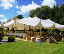 Stretchzelt 15 x 20m (SET) mit Boden mieten – Veranstaltungszelt, Festzelt, Eventzelt