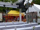 Festzeltgarnituren / Bierbänke / Bierzeltgarnitur / Bierbank / Festzeltgarnitur / Biertisch / Set II 5 Sets im Packet inkl.Hussen in Weiß - Galerie - Bild 1