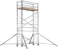 Rollgerüst bis 10,30m Arbeitshöhe = Standhöhe 8,30m
