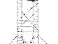 Rollgerüst bis 10,30m Arbeitshöhe = Standhöhe 8,30m