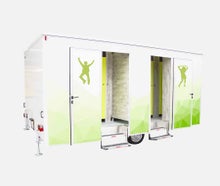 Toilettenwagen/ WC Wagen