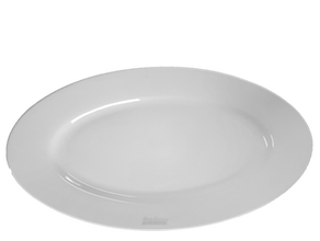 Teller oval Bianco 35cm